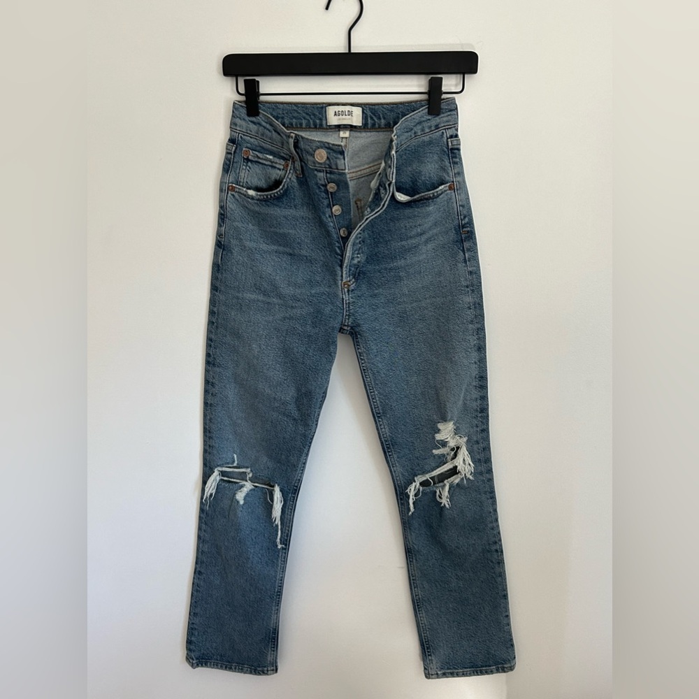 Agolde Riley Cropped Jeans